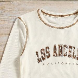 LOS ANGELES CALIFORNIA LONG SLEEVE SHIRT